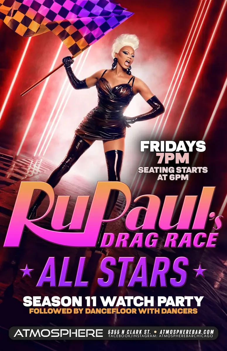 RuPaul's Drag Race All Stars Season 11 Watch Party at Atmosphere