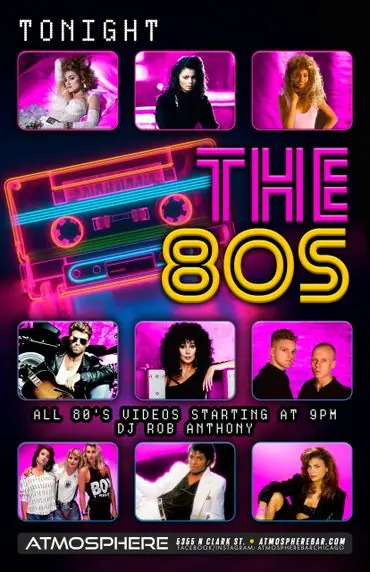 The 80s at Atmosphere