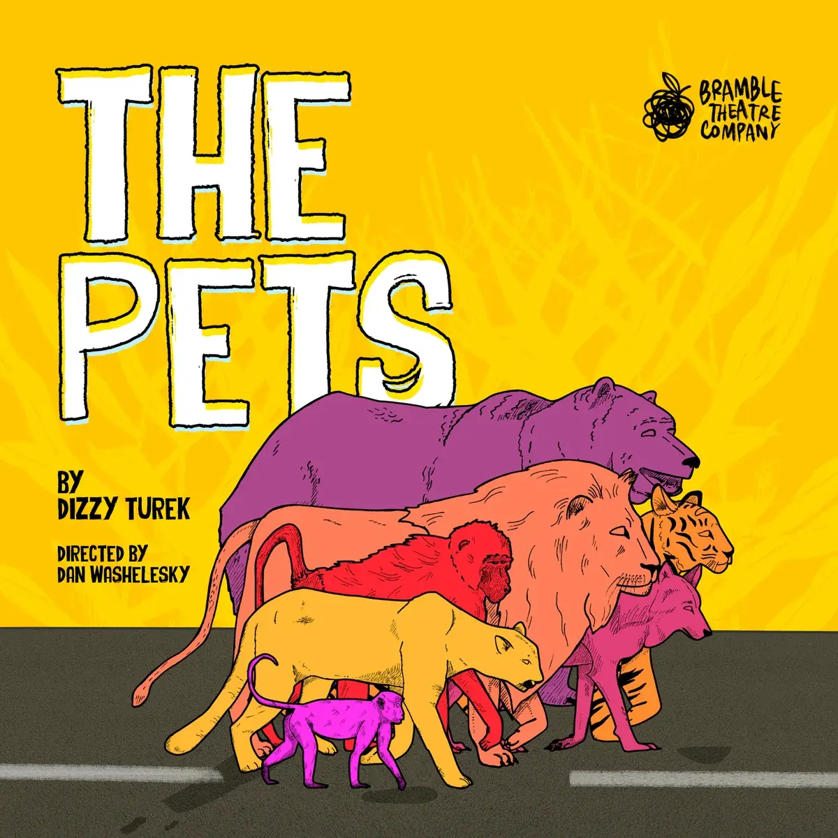 The Pets at Bramble Arts Loft — A theatrical production by Dizzy Turek, directed by Dan Washelsky. This play is part of Bramble Theatre Company's season at Bramble Arts Loft.