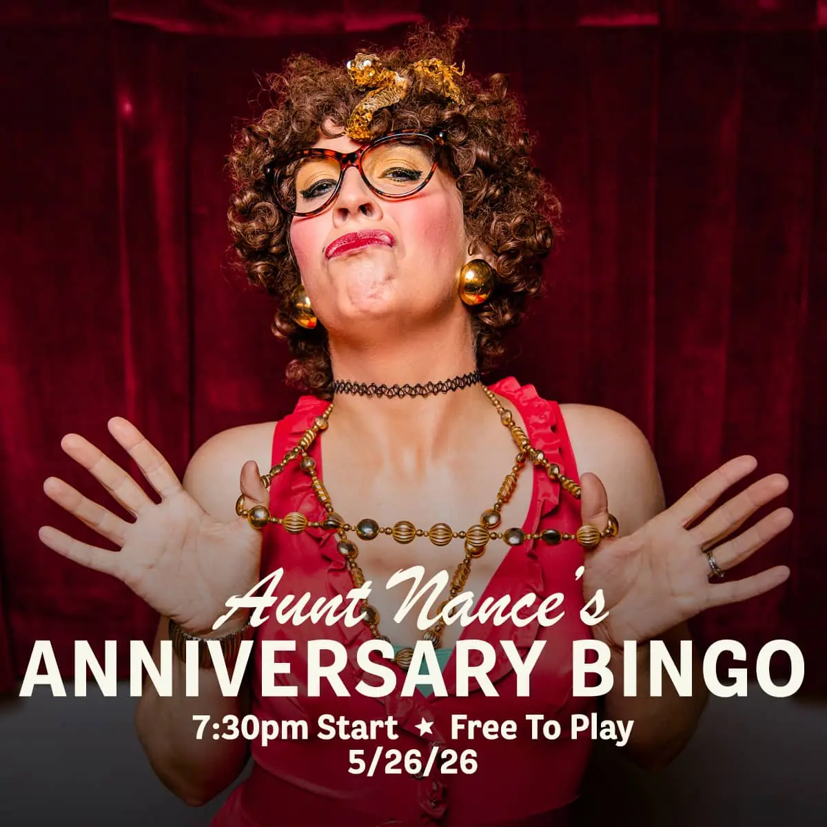 Aunt Nance's Anniversary Bingo at Carol's Pub