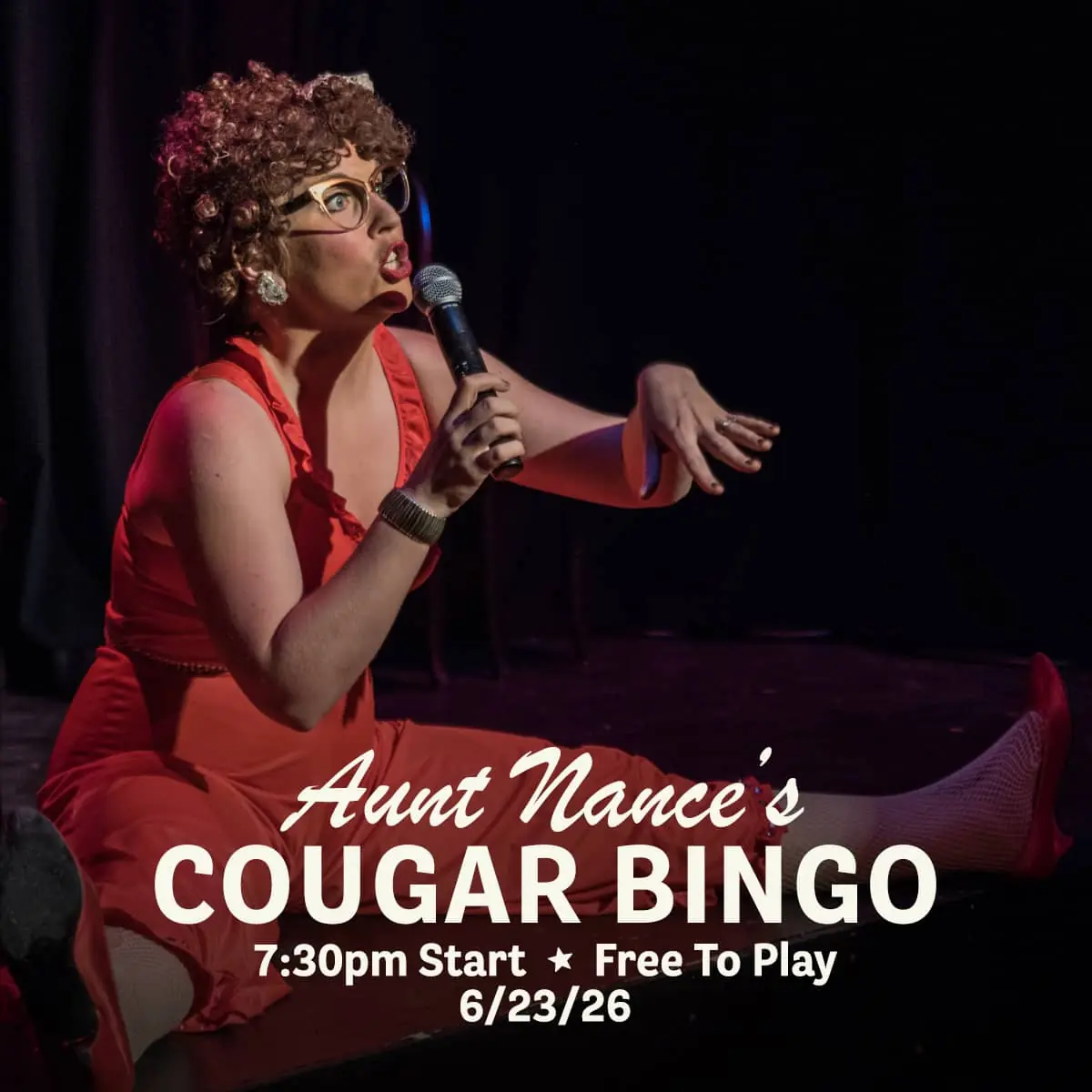 Cougar Bingo with Aunt Nance at Carol's Pub