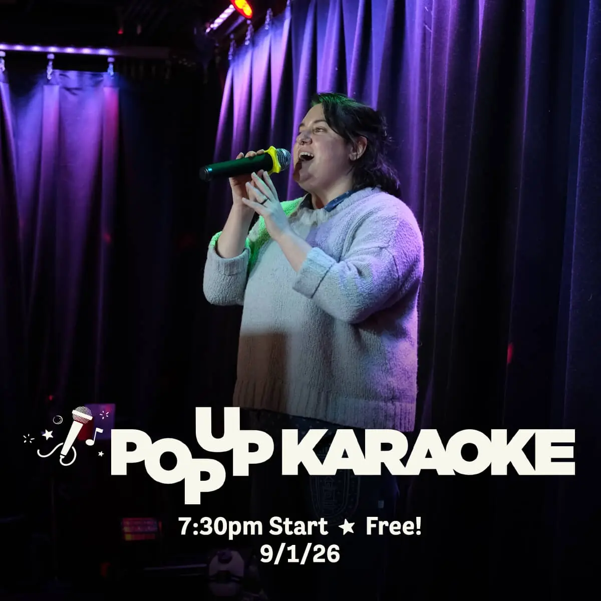 Pop-Up Karaoke at Carol's Pub — Free karaoke event at Carol's Pub. Sing country, western, or anything else at this pop-up karaoke night.