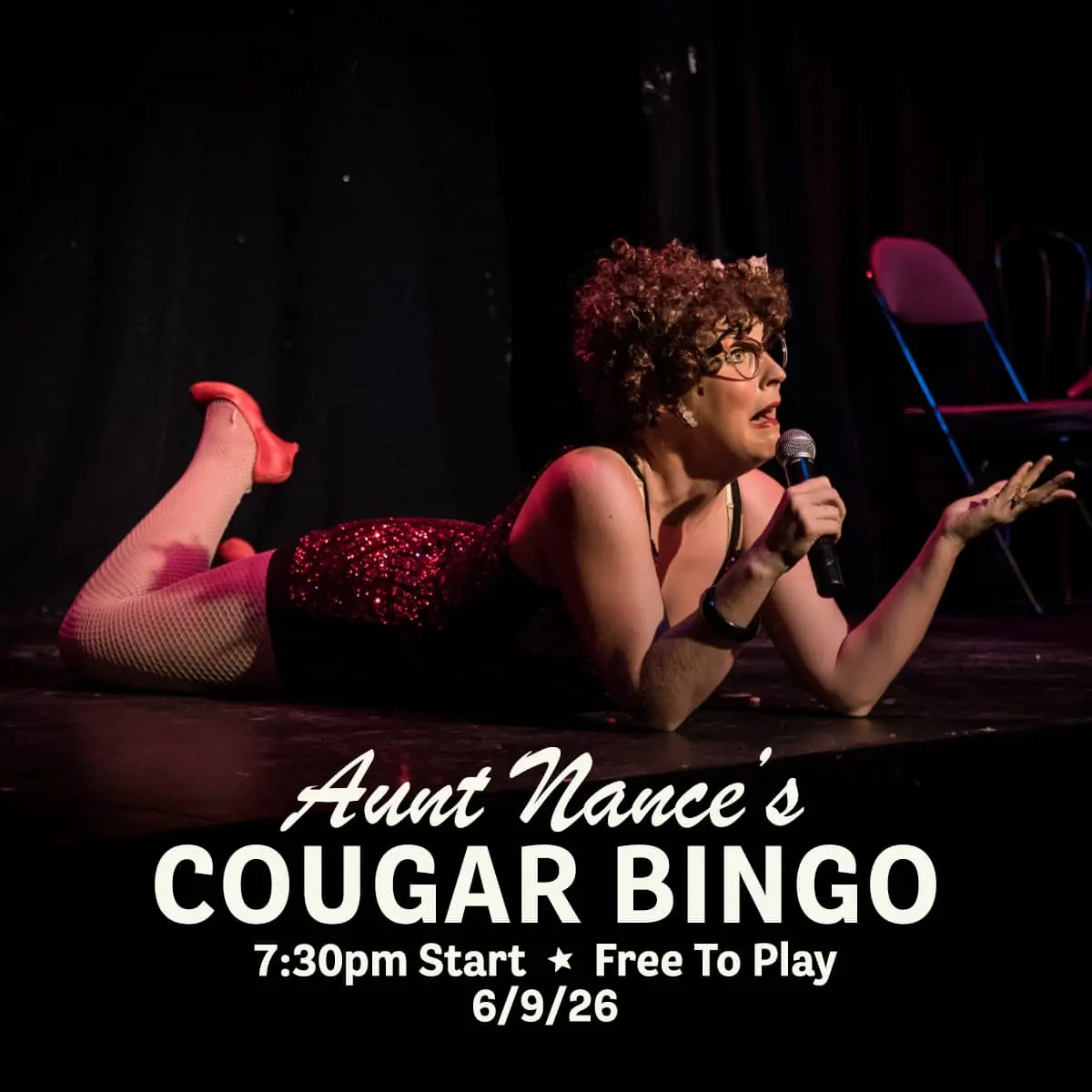 Cougar Bingo with Aunt Nance at Carol's Pub