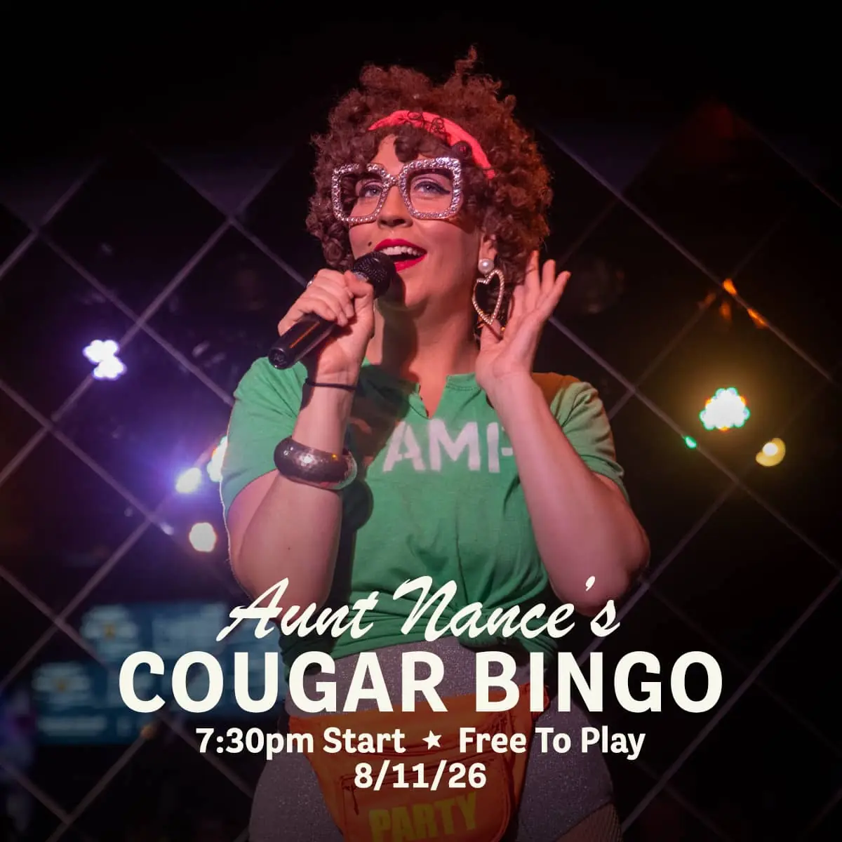 Cougar Bingo with Aunt Nance at Carol's Pub — Free bingo night hosted by Chicago's Musical Comedy Cougar, Aunt Nance. Features live performances, great food, and free bingo games.