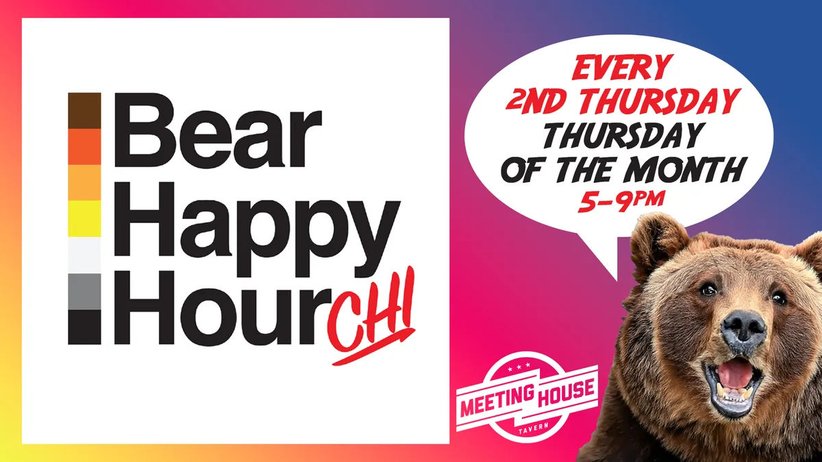 Bear Happy Hour at Meeting House Tavern — Happy hour event for the bear community.