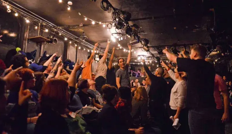 SPINOFF at Neo-Futurists — A limited-run theatrical production at The Neo-Futurist Theater. Multiple performances scheduled throughout late April and May.