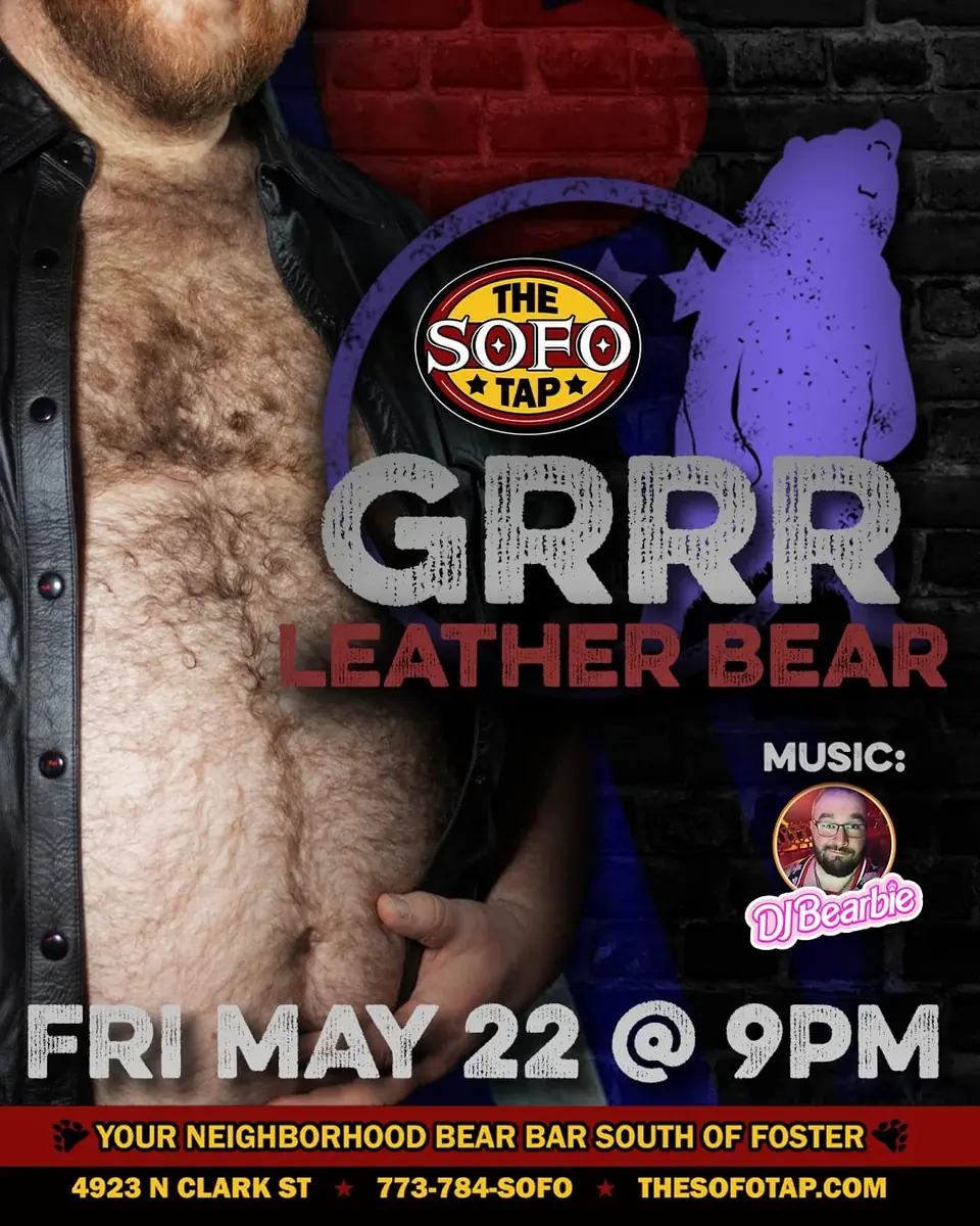 GRRR IML - LEATHER BEAR! at The SoFo Tap