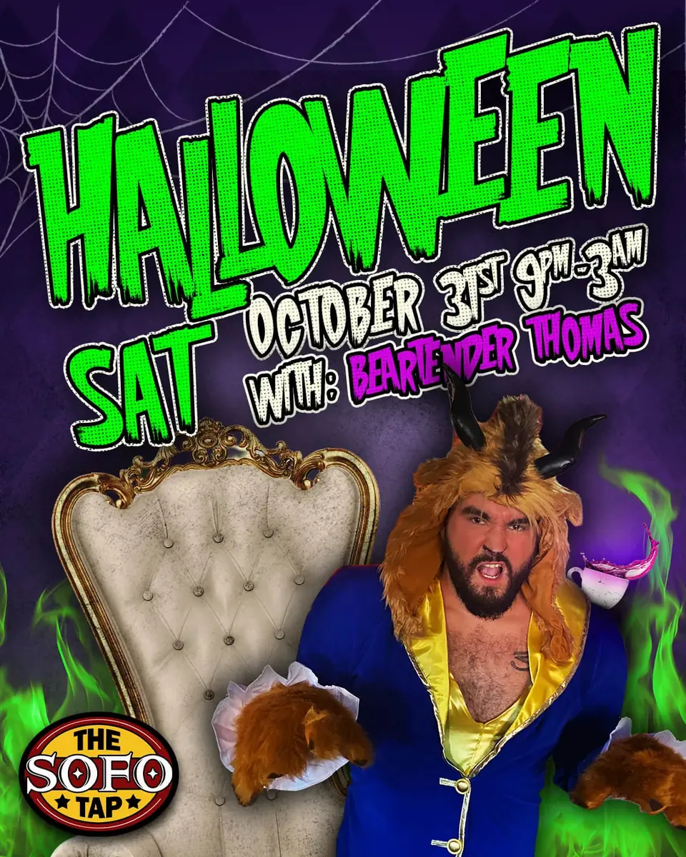 Halloween at The SoFo Tap at The SoFo Tap — Halloween party with Bartender Thomas.