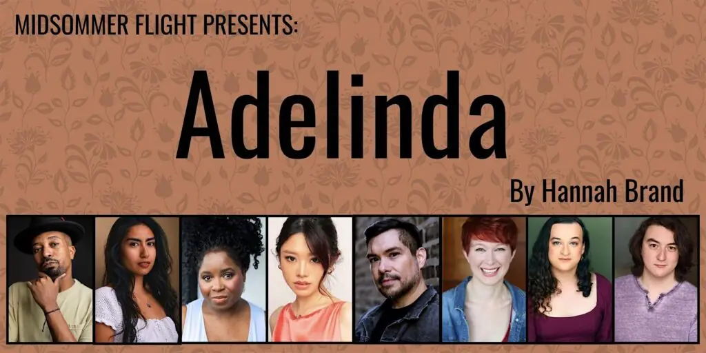 Midsommer Flight presents: Adelinda by Hannah Brand at The Understudy Coffee and Books — A reading of Adelinda, a comedy exploring love, intrigue, and mistaken identities by Hannah Brand. Directed by Joshua Pennington with a full cast.